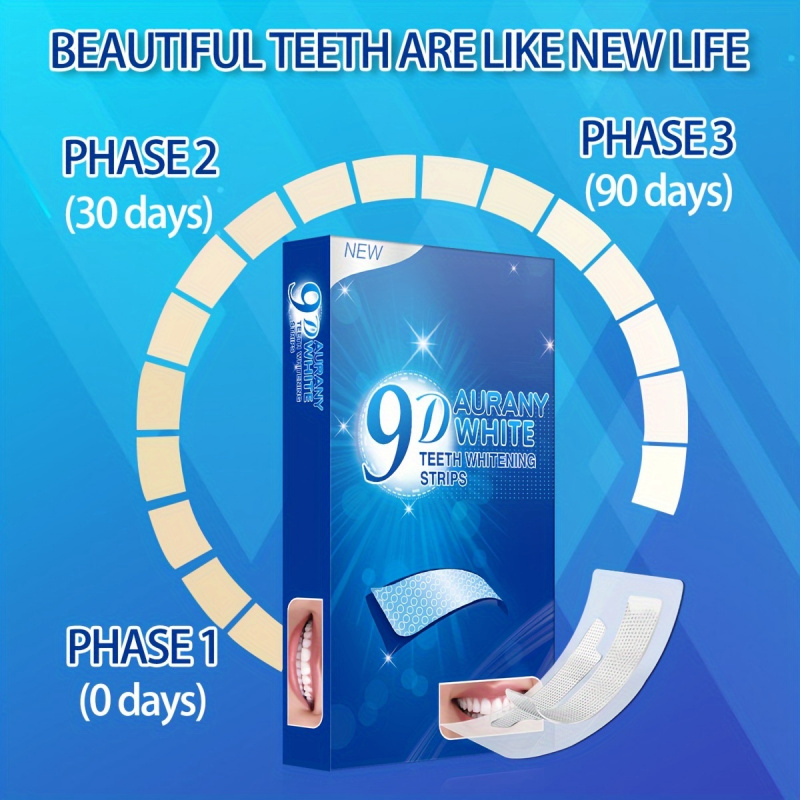 21 Pairs of 9D Aurany White Te - огляд і ціна Teeth Whitening Gel Refills
