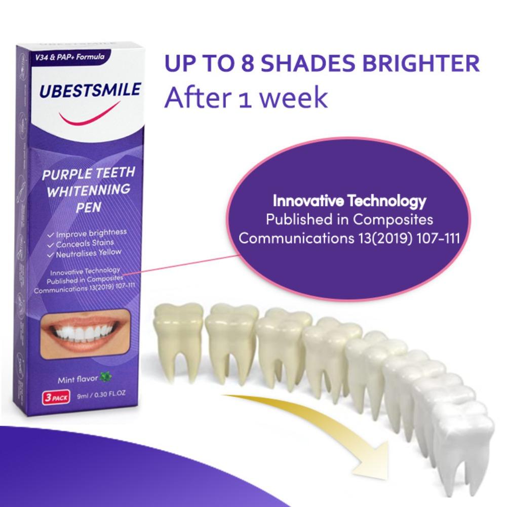 Purple Teeth Whitening Pen V34 - огляд і ціна Teeth Whitening Pens