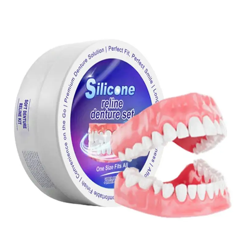 Silicone Denture Set Fit Tempo - огляд і ціна Teeth Whitening Products