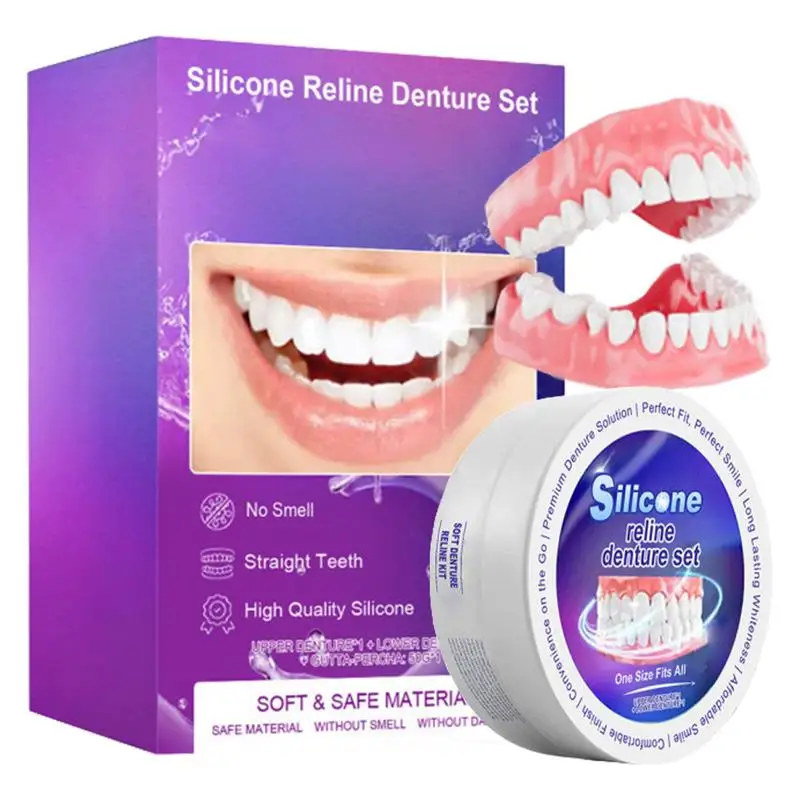 Silicone Denture Set Fit Tempo - огляд і ціна Teeth Whitening Products