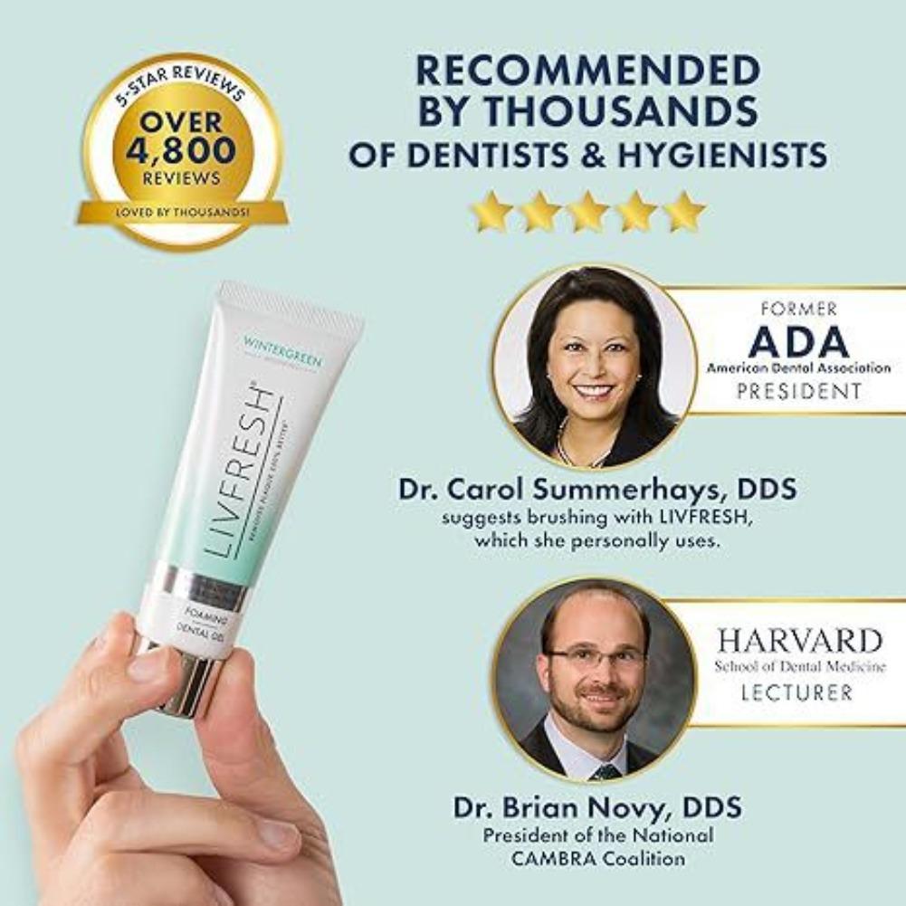 50ml Brand Non Foaming Dental  - огляд і ціна Teeth Whitening Foam Toothpaste