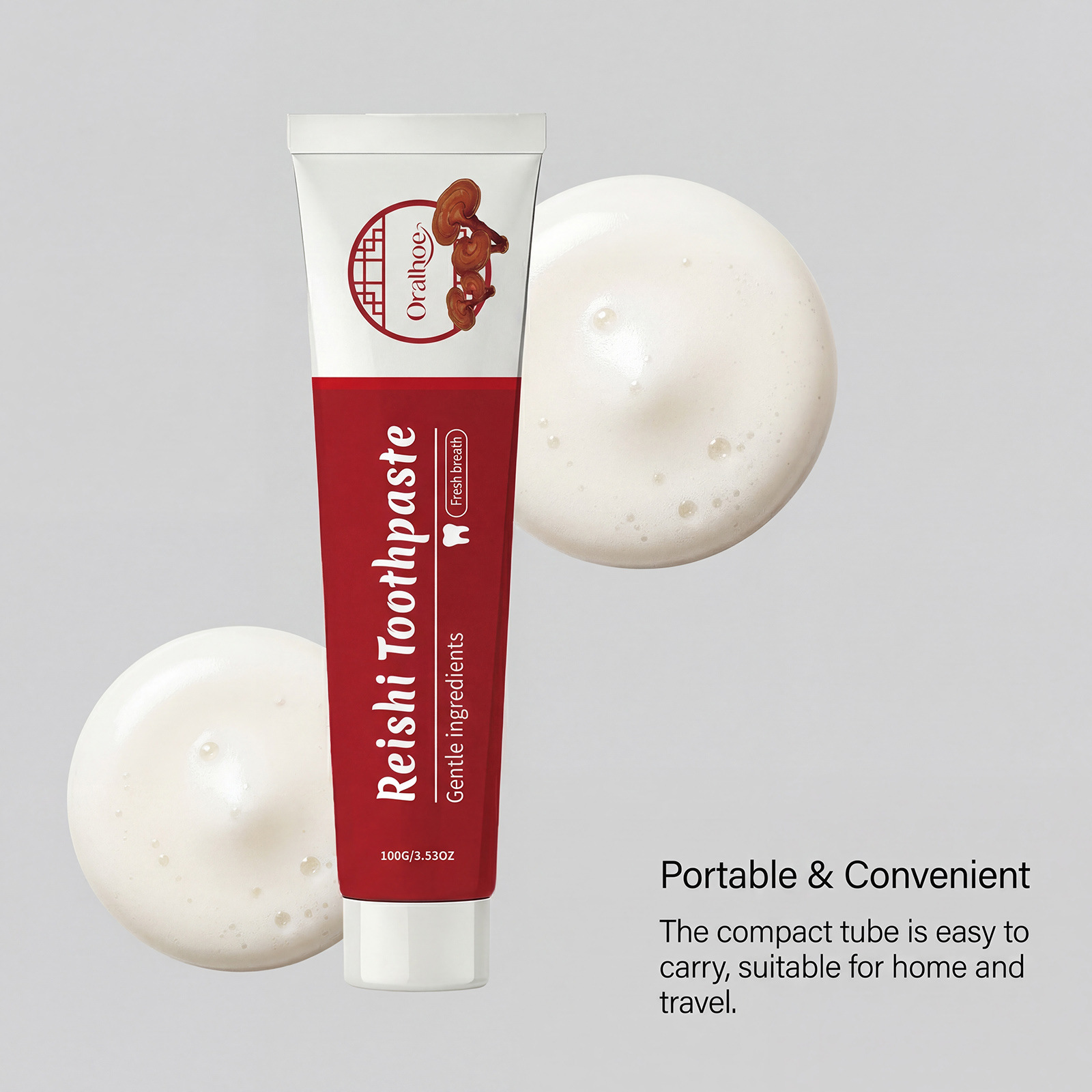 Lingzhi Herbal Toothpaste Teet - огляд і ціна Teeth Whitening Yellow Teeth