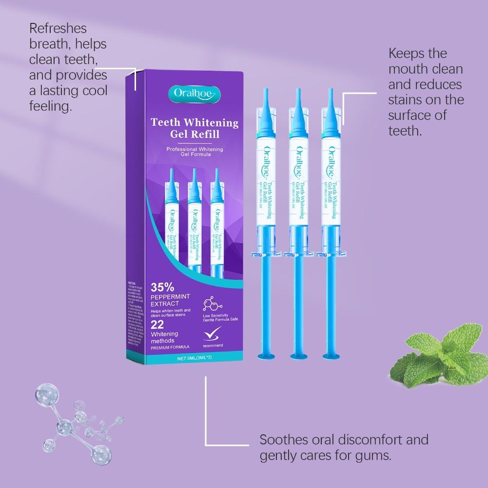 Peppermint Extract Clean Surfa - огляд і ціна Teeth Whitening Gel Refills