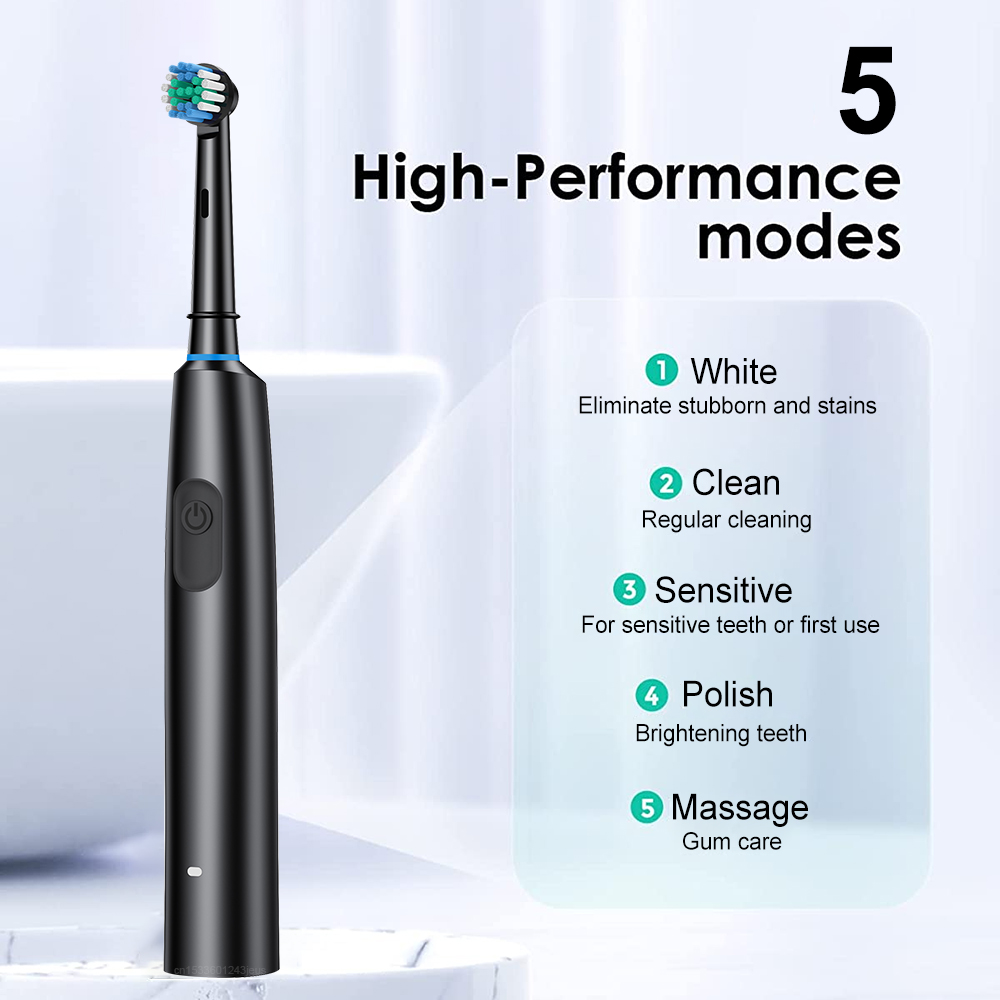 Electric Toothbrush Rotating D - огляд і ціна Teeth Whitening Gel Refills
