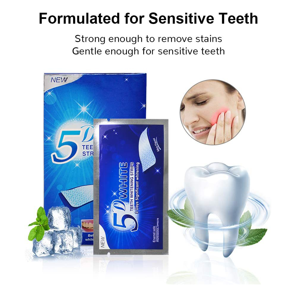 5D White Teeth Whitening Strip - огляд і ціна Teeth Whitening Gel Refills